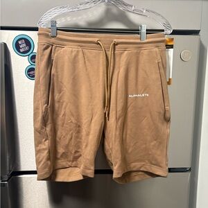 Alphalete Men's Brown Athletic Shorts